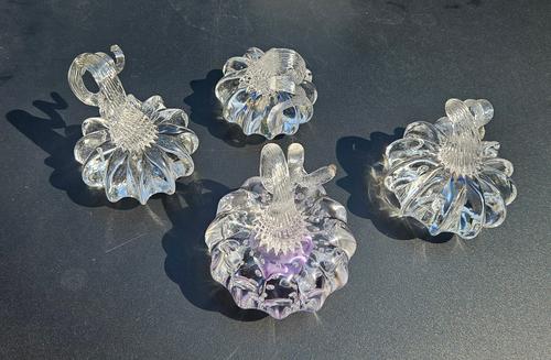 Collection of pumpkins on a table